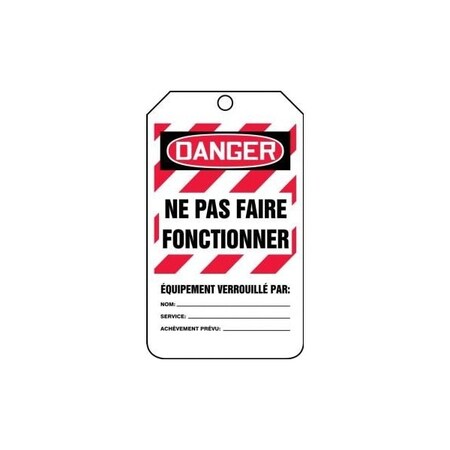 Accuform RP-Plastic, 3-1/4 in Width, 0.075 in Height, , 25 PK FRMLT409LTP